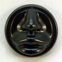 Крышка Губы для стакана 80 мм черная