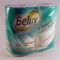 Туалетная бумага Belux Classic 2-слойная 4 рулона