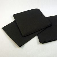 Черные бумажные салфетки однослойные 24x24 см биг пак 400 листов