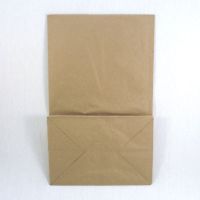 Бумажные крафт пакеты (180+120)x290 мм