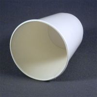 Двухслойный белый бумажный стакан 300 мл 90 мм