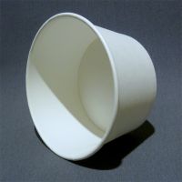 Белая бумажная супница 600 мл 135 мм