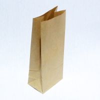 Бумажные крафт пакеты (100+70)x260 мм