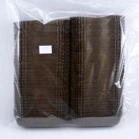 Бумажные формы овальные коричневые 40x105 h25