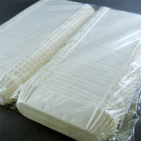 Бумажные капсулы тарталетки овальные белые 28x110 h26