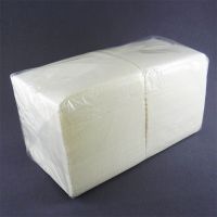 Двухслойные белые бумажные салфетки 20x20 см 250 шт