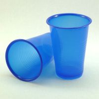 Пластиковый стакан 200 мл синий Стиролпласт