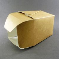 Одноразовая коробка для лапши 560 мл Крафт