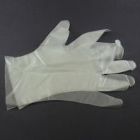 Одноразовые перчатки эластомер прозрачные размер L