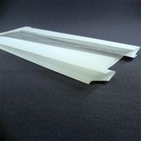Белые бумажные пакеты (110+60)x300 мм с окном 60 мм