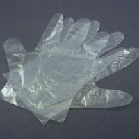Полиэтиленовые одноразовые перчатки Стандарт размер M