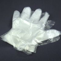Полиэтиленовые одноразовые перчатки Стандарт размер M