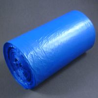 Мешки для мусора 120 литров ПВД 70x110 см 30 мкм синие в рулоне 50 штук