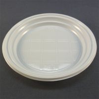Тарелка пластиковая 165 мм белая Стиролпласт