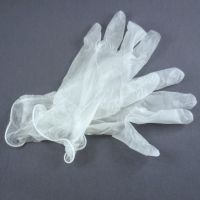 Перчатки виниловые неопудренные прозрачные размер L