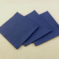 Салфетки синие бумажные однослойные 24x24 см биг пак 400 листов