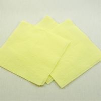 Салфетки лимонные бумажные однослойные 24x24 см биг пак 400 листов