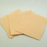 Салфетки персиковые бумажные однослойные 24x24 см биг пак 400 листов