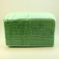 Салфетки салатовые бумажные однослойные 24x24 см биг пак 400 листов